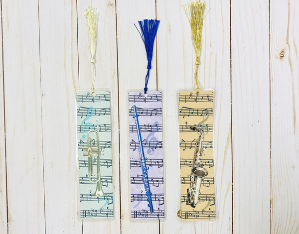 Alto Saxophone Bookmark, Vintage Sheet Music Design, Back to school, gift for musician, College music student teacher gift, music nerd, sax