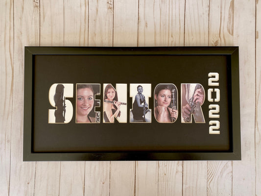 10"x20" Framed Senior 2022 Photo Mat