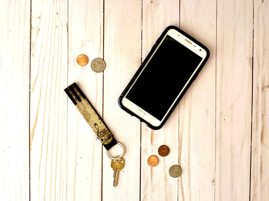 Piano Photo Wristlet Keychain, Instrument Lanyard, Fun Musician Key Accessories, For Music Student Teacher, Band Gift for Him for Her, grad