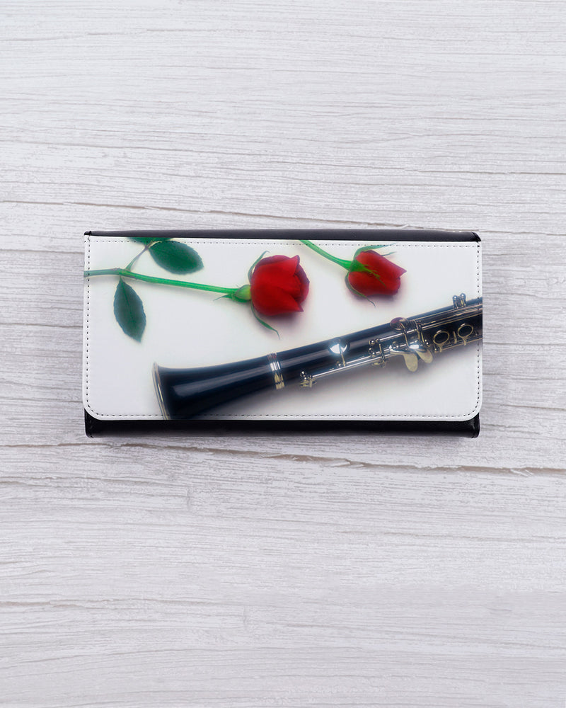 Romantic Clarinet Wearable Wallet