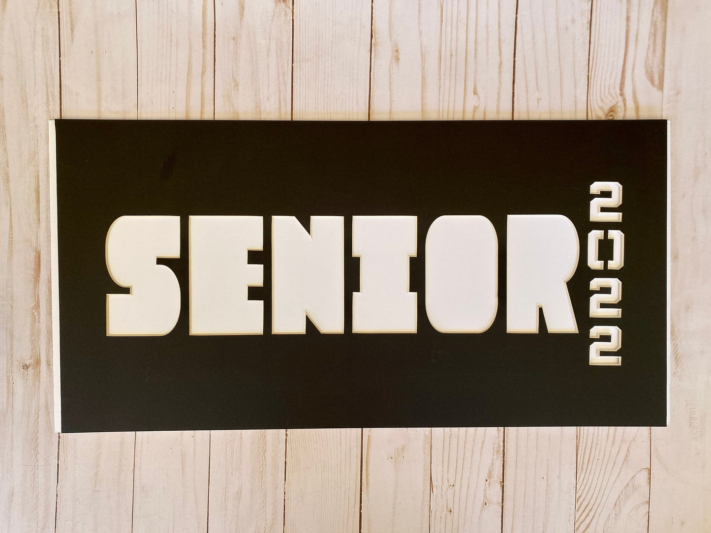 10"x20" Framed Senior 2022 Photo Mat