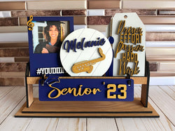 PERSONALIZED Senior Musician Interchangeable Shelf Decor Set